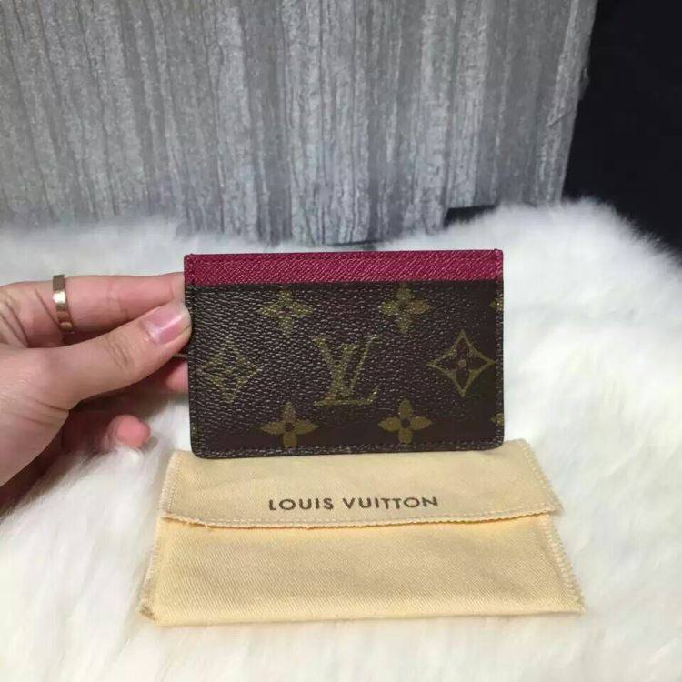 louis vuittonlv路易·威登老花卡包_【99新】新_1580