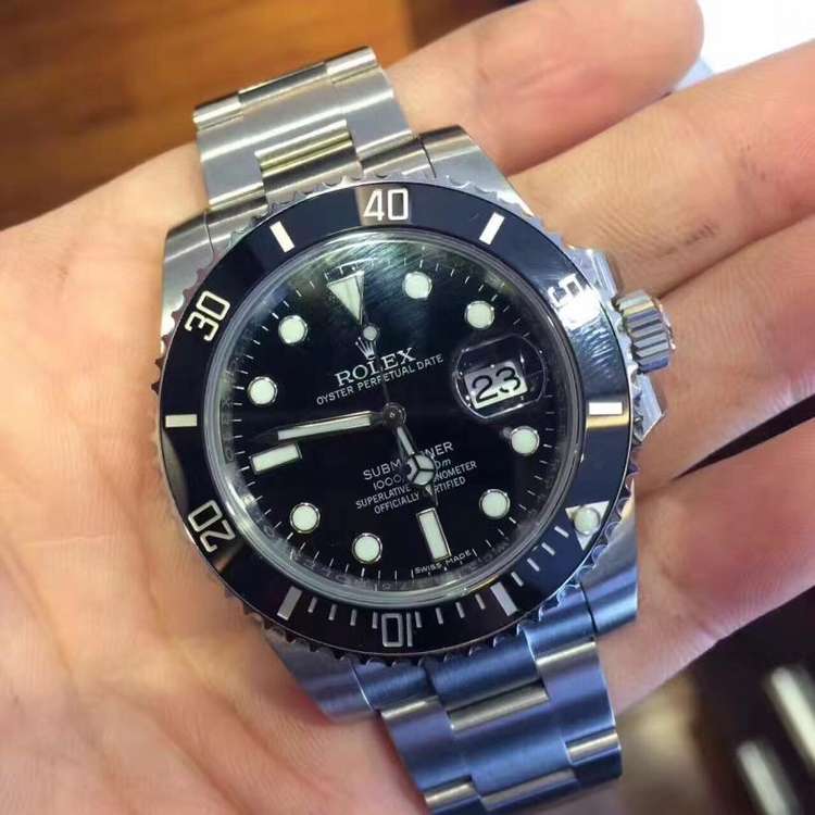 rolex劳力士全套未使用16610黑水鬼劳力士