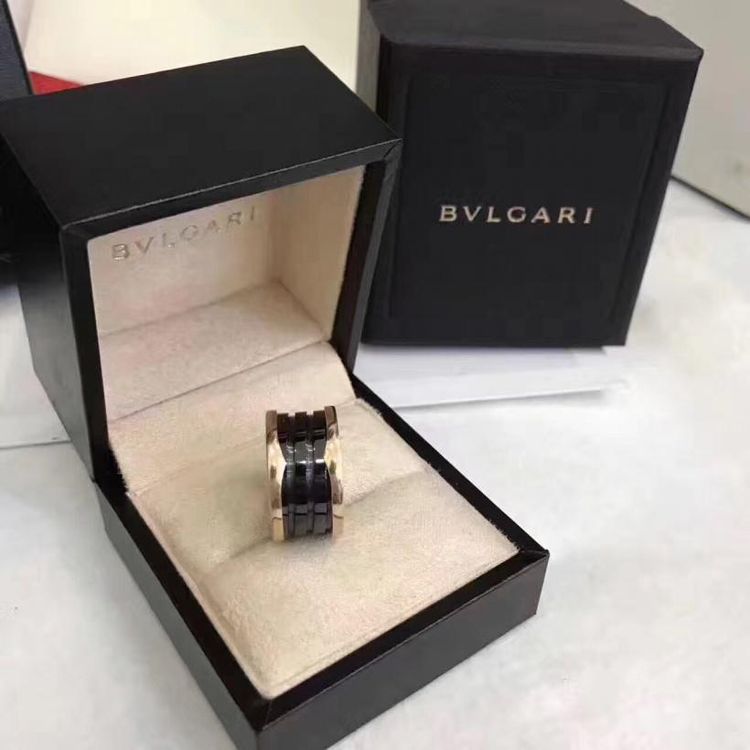 bvlgari 宝格丽陶瓷四环戒指