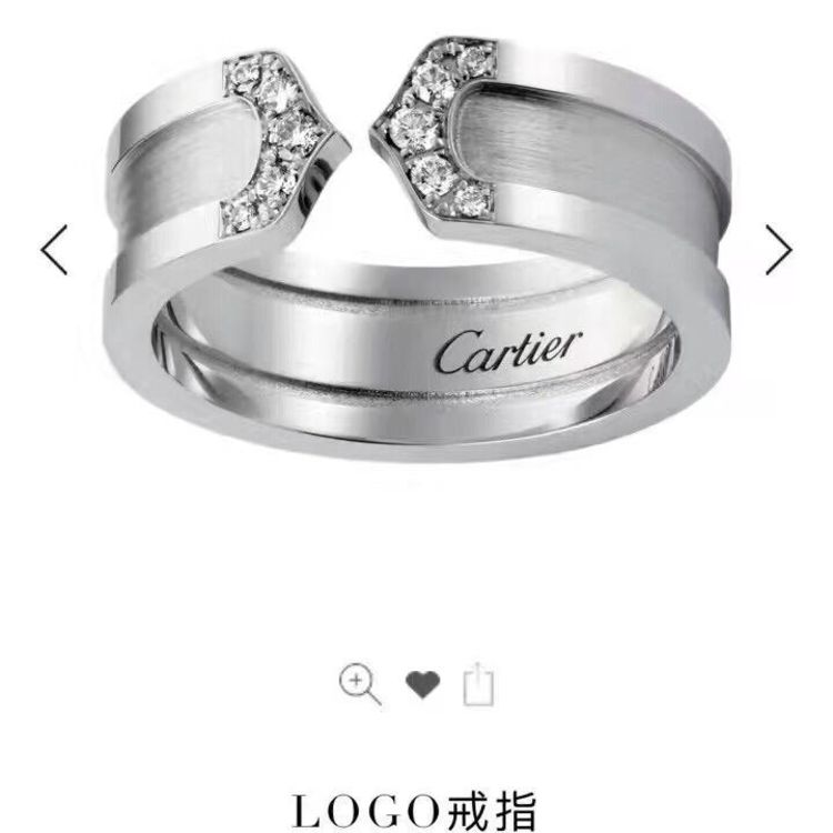 cartier 卡地亚天使之吻戒指