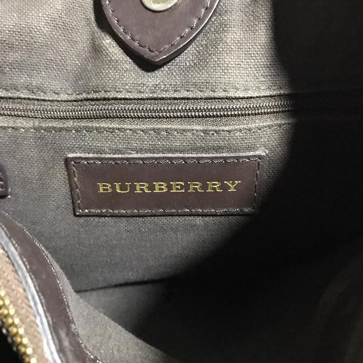 burberry 博柏利经典战马格纹手提单肩包