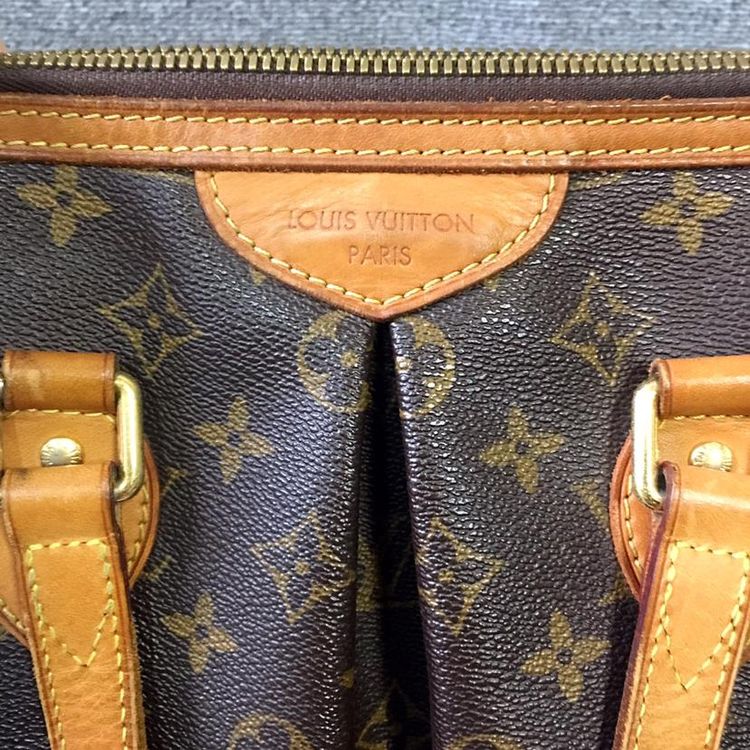 louis vuitton 路易·威登 lv老花palermo派拉蒙小号手提单肩包