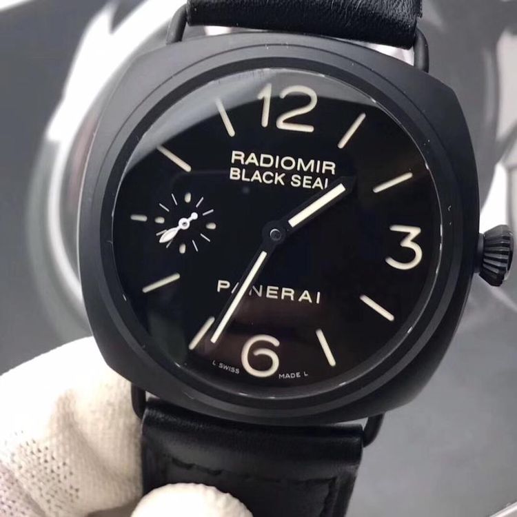 panerai 沛纳海padiomir系列pam 292黑武士机械手表