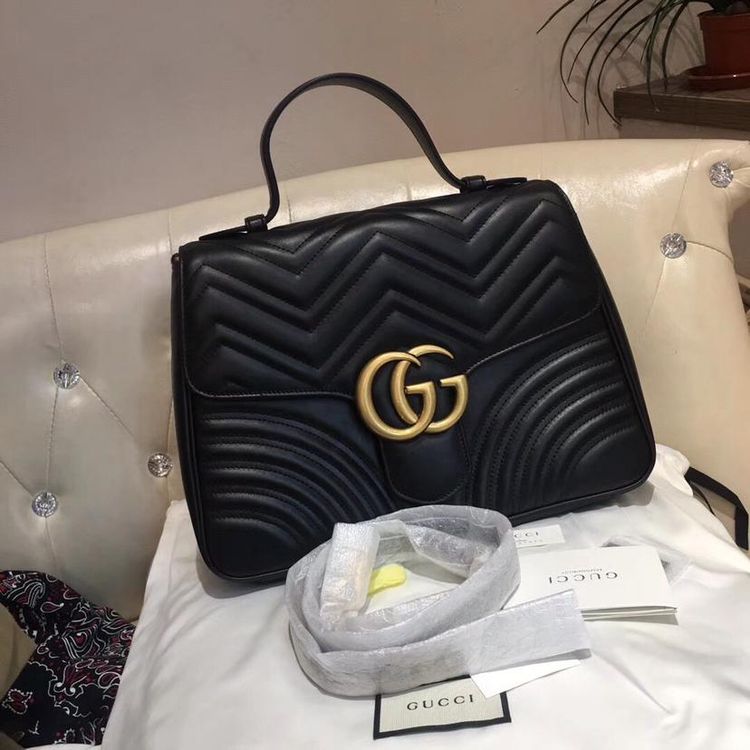 gucci 古驰gg marmont双g手提包