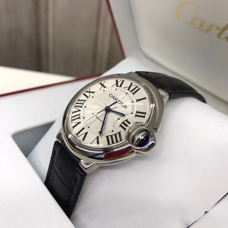 cartier 卡地亚蓝气球33皮带自动机械女表