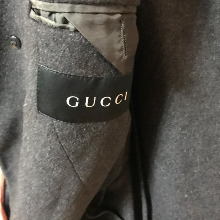 gucci 古驰男士羊毛大衣