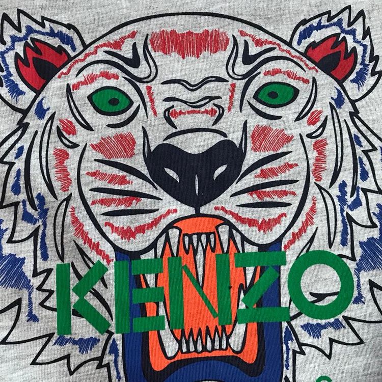 kenzo 高田贤三经典虎头t恤