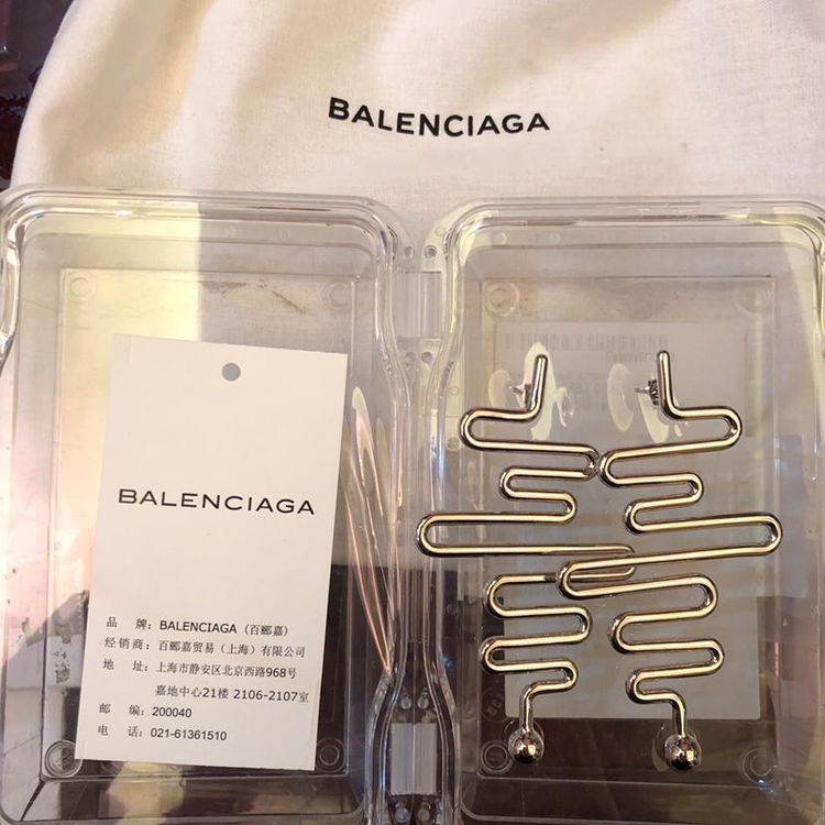 balenciaga 巴黎世家耳环