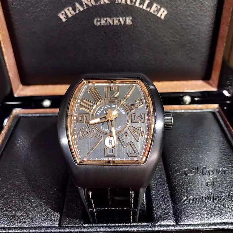 franck muller 法兰克穆勒间金自动机械男士腕表