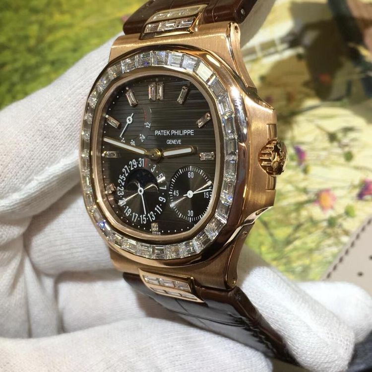 patek philippe 百达翡丽5712r后钻机械表