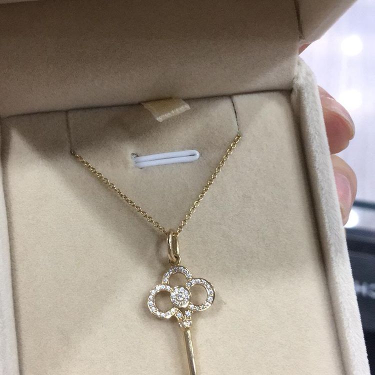 tiffany & co. 蒂芙尼钥匙项链