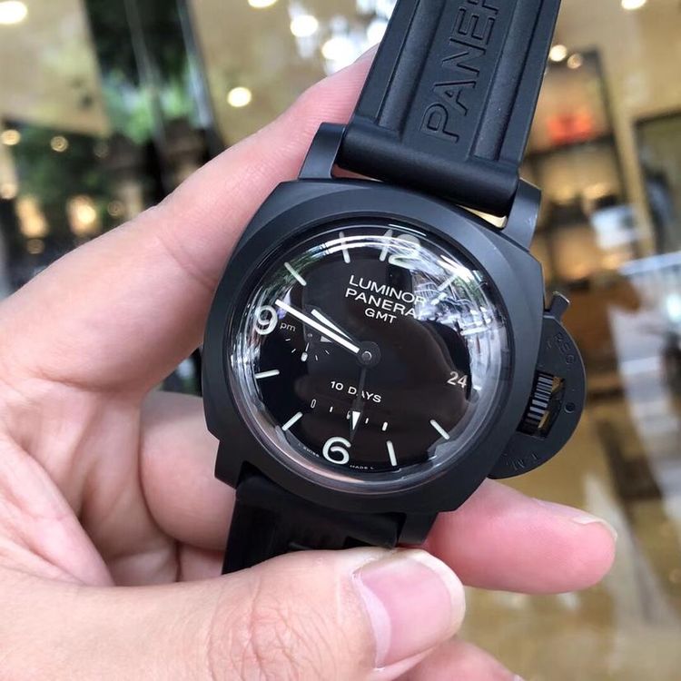 panerai 沛纳海黑武士沛纳海luminor 1950 pam 00335陶瓷自动机械