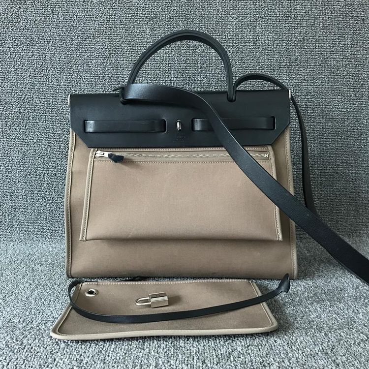 hermès 爱马仕大象灰herbag31单肩包