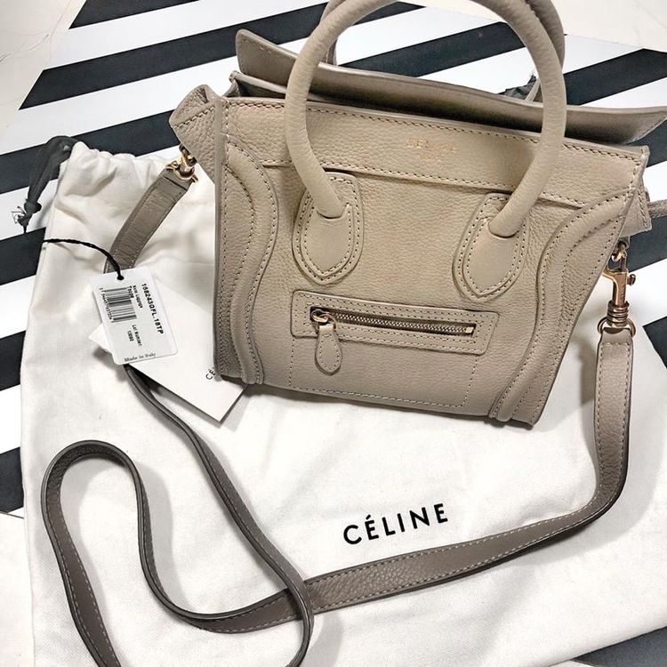 celine 赛琳小号笑脸手提包