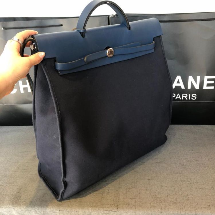 hermès 爱马仕男士herbag中号手提包