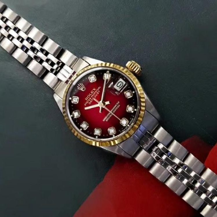 rolex 劳力士女款18k金钻表