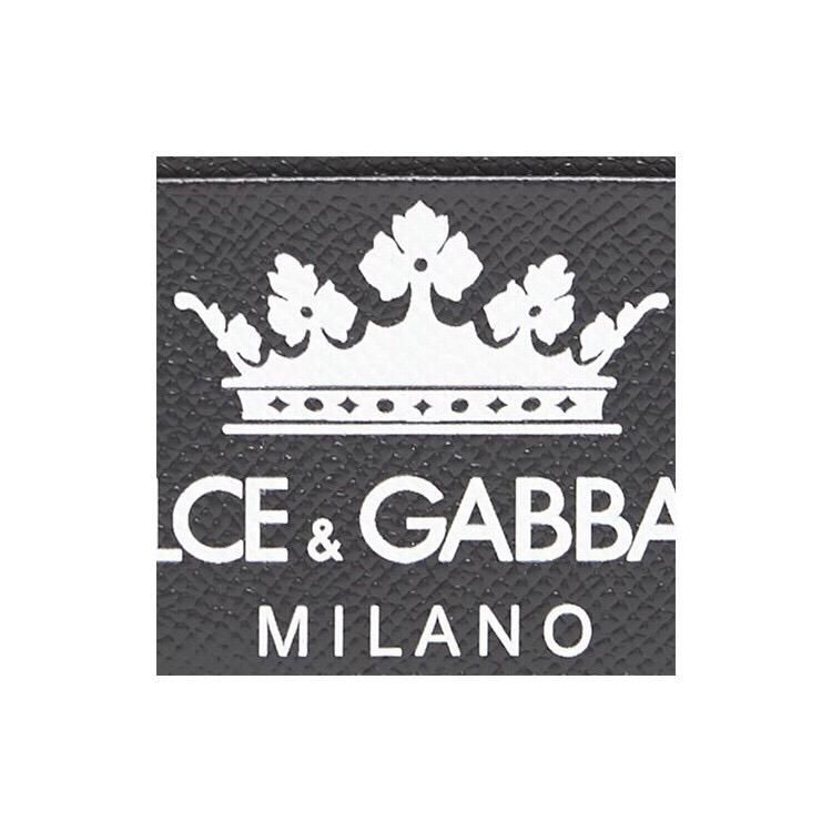 dolce&gabbana 杜嘉班纳皇冠印花logo卡包