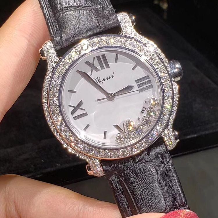 chopard 萧邦快乐钻石肖邦石英女表