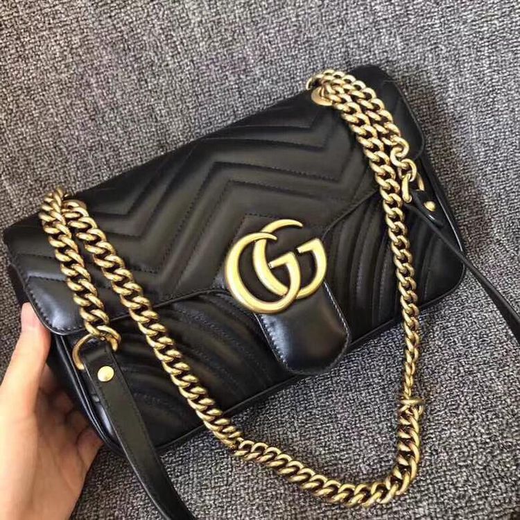 gucci 古驰双g链条包