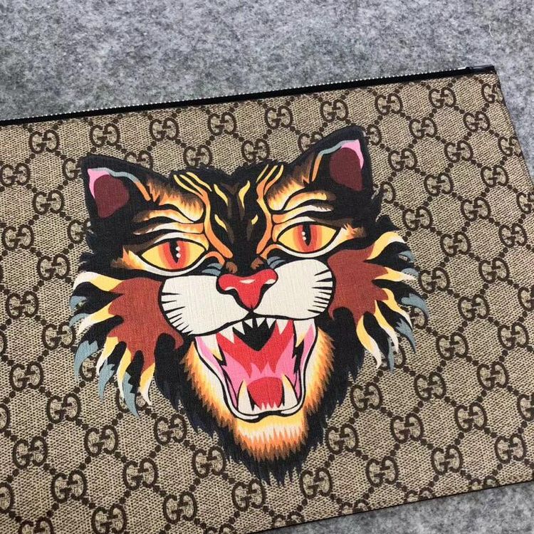 gucci 古驰愤怒猫手包