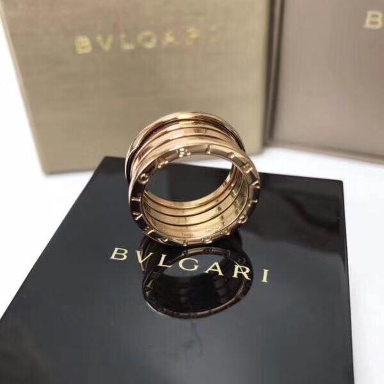 bvlgari 宝格丽弹簧4环戒指