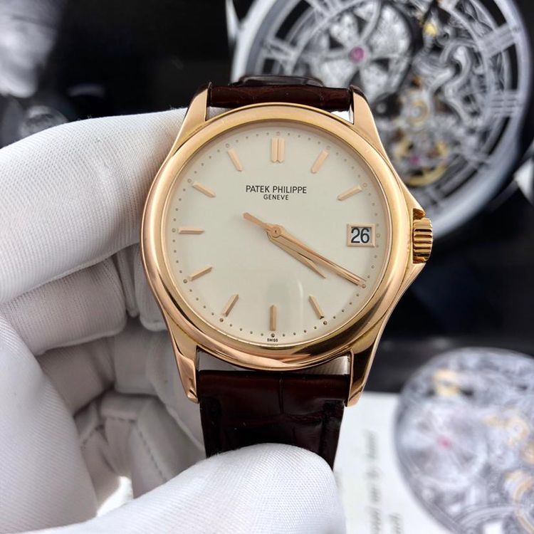 patek philippe 百达翡丽古典系列5127r玫瑰金机械表