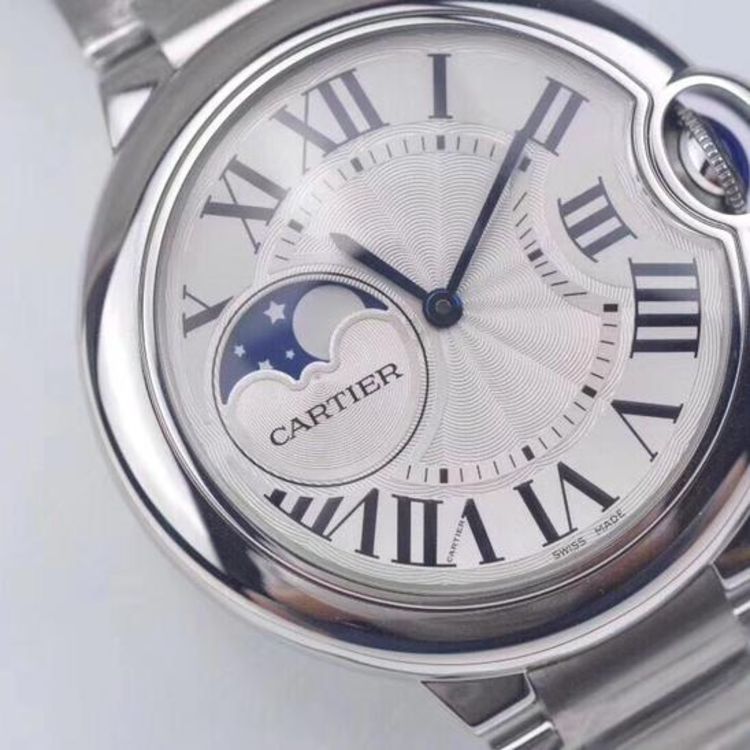 cartier 卡地亚蓝气球系列自动机械wsbb0021月相表