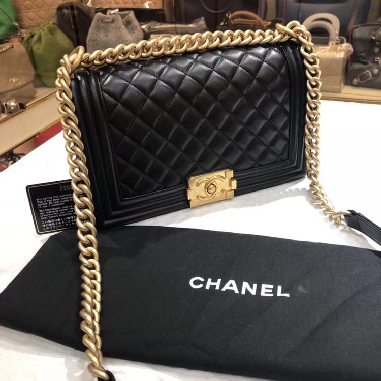 chanel 香奈儿 leboy中号单肩包