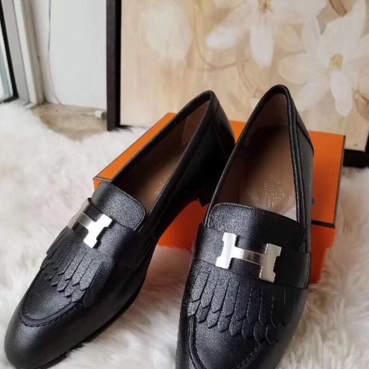 hermès 爱马仕皮鞋