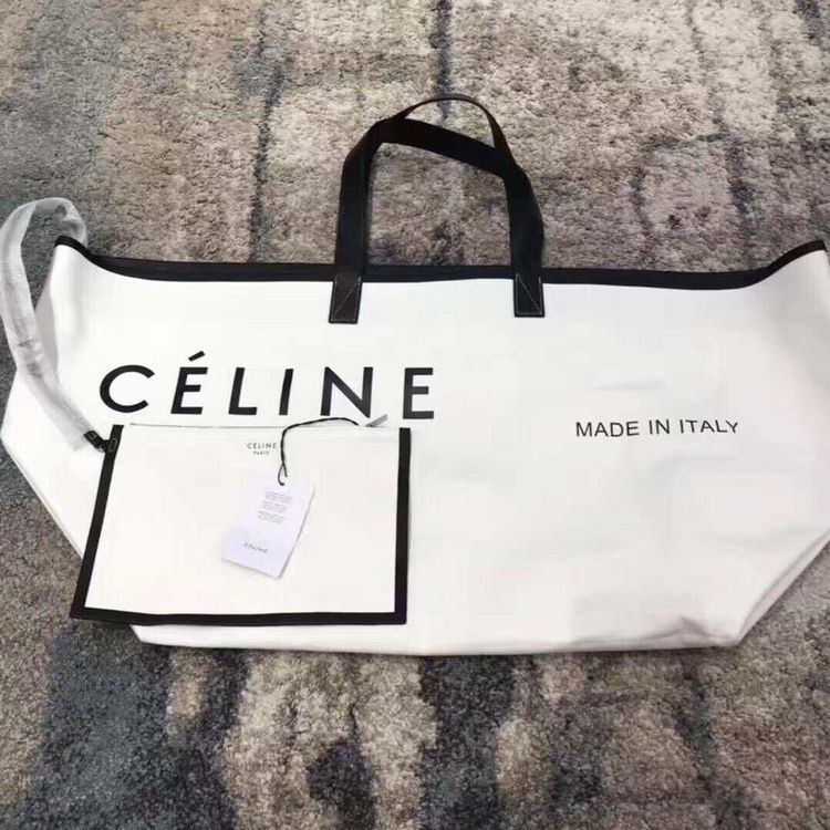 celine 赛琳字母帆布包