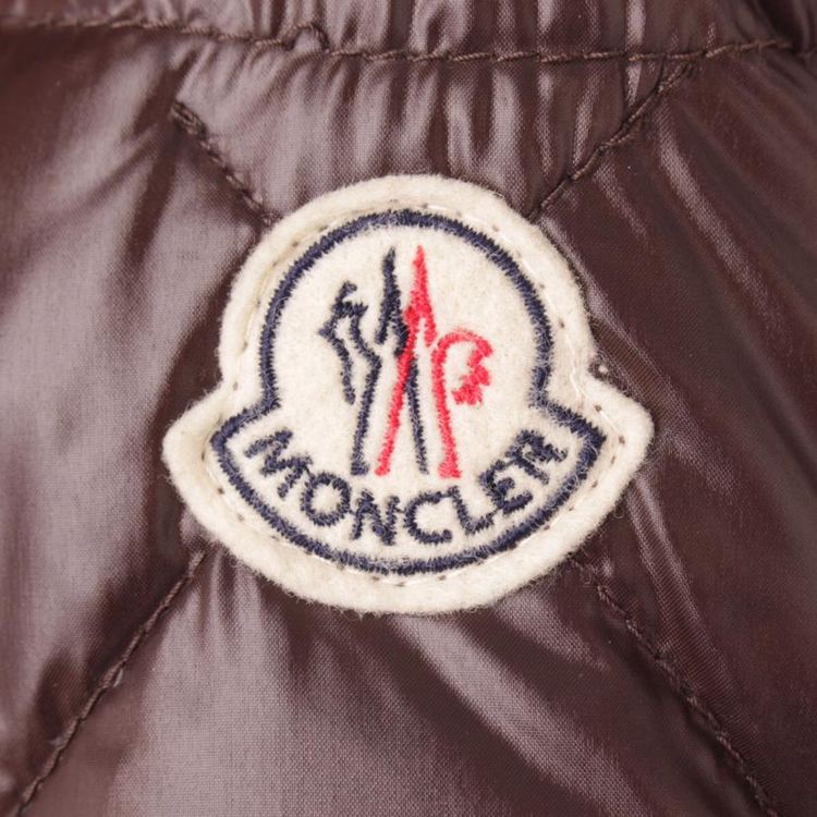 moncler 蒙口毛领收腰羽绒服外套