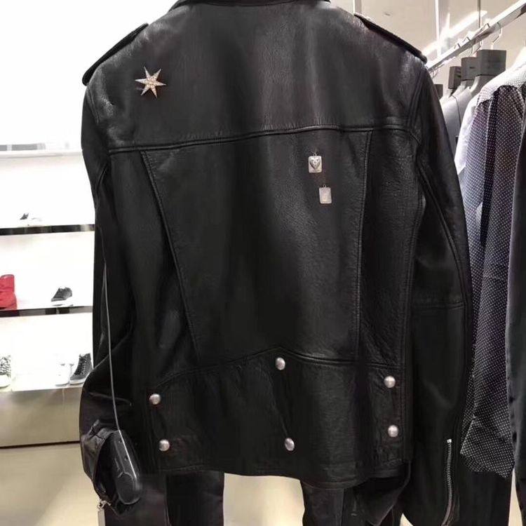 saint laurent paris 圣罗兰皮衣