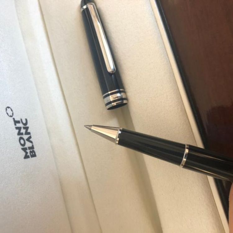 montblanc 万宝龙 montblanc万宝龙镀铂金签字笔大班p