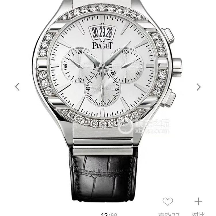 piaget 伯爵polo系列g0a32040机械表