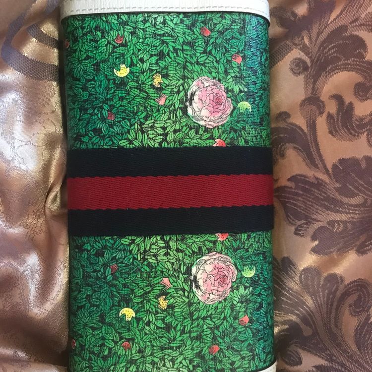 gucci 古驰日本限定款樋口裕子合作款钱包