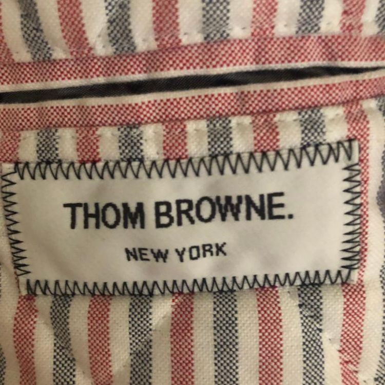 thom browne 汤姆·布朗棒球服皮夹克