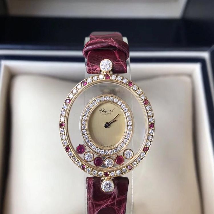 chopard 萧邦快乐钻石原钻女表27mm