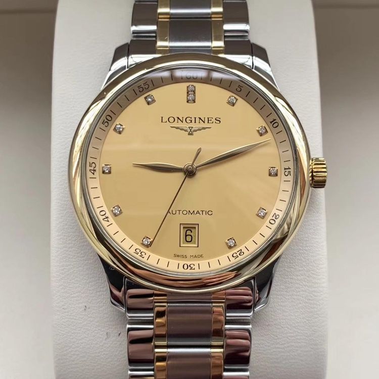 longines 浪琴名匠间金钻刻男表