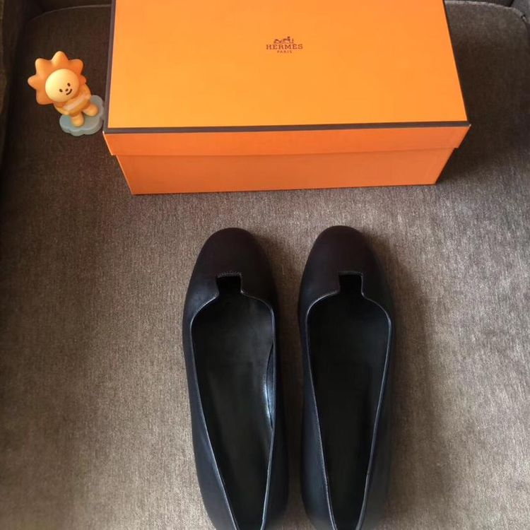 hermès 爱马仕船鞋平底鞋