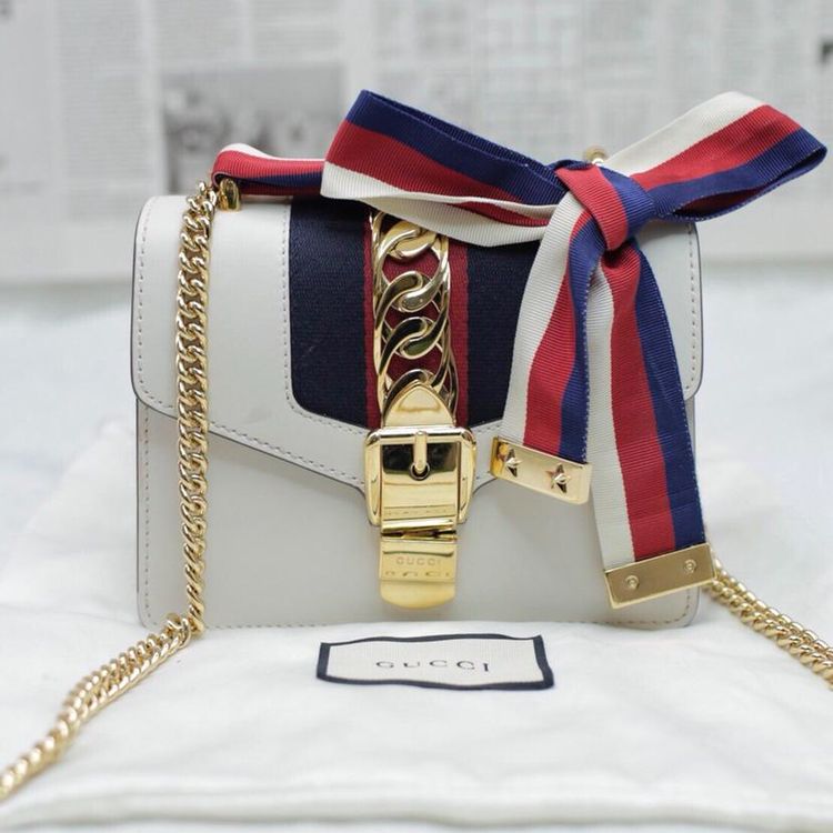 gucci 古驰sylvie中号单肩包