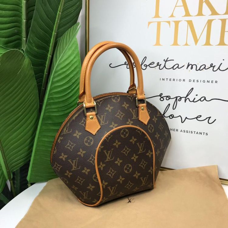 louis vuitton 路易·威登经典老花小号贝壳包手提包