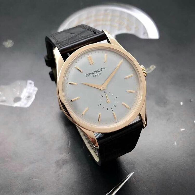 patek philippe 百达翡丽古典表系列5196r男士机械表