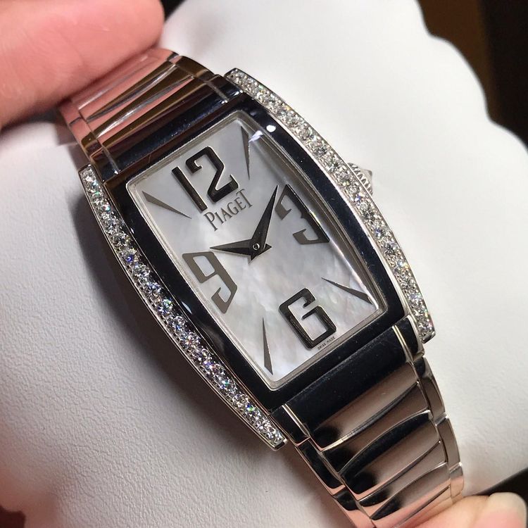 piaget 伯爵limelight系列g0a32095白金女士石英表