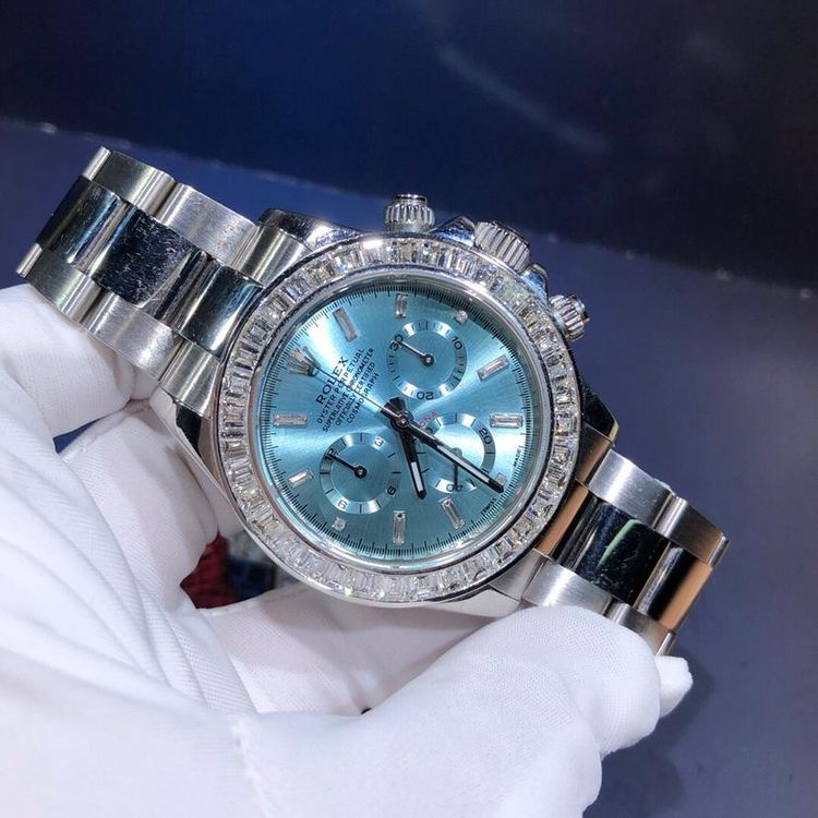 rolex 劳力士宇宙计型迪通拿系列16520升级116576后钻冰蓝盘自动机械