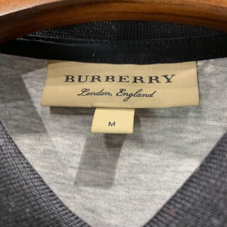 burberry 博柏利2019新款男士商务休闲黑领战马标短袖