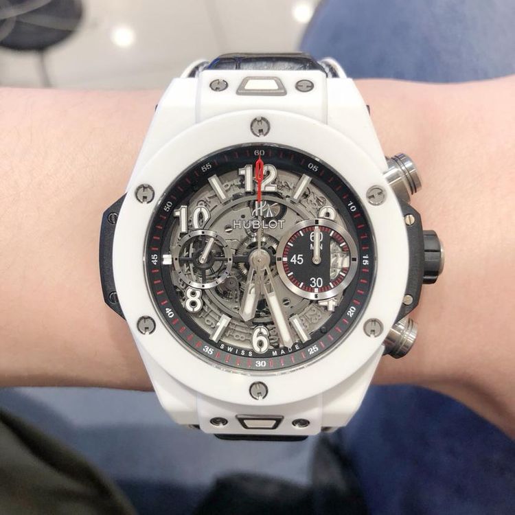 hublot 宇舶白陶瓷411.hx.1170.rx机械表