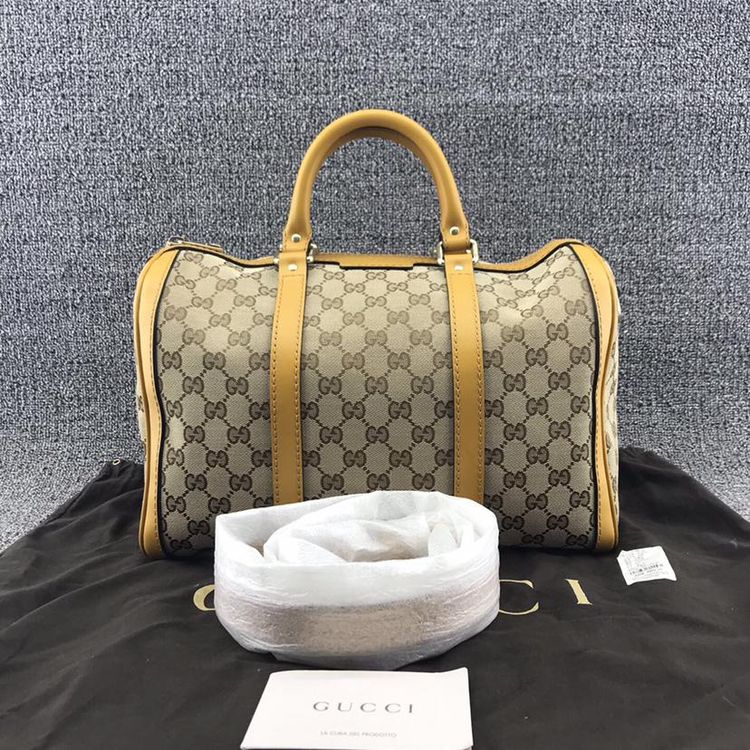 gucci 古驰波士顿经典枕头手提包