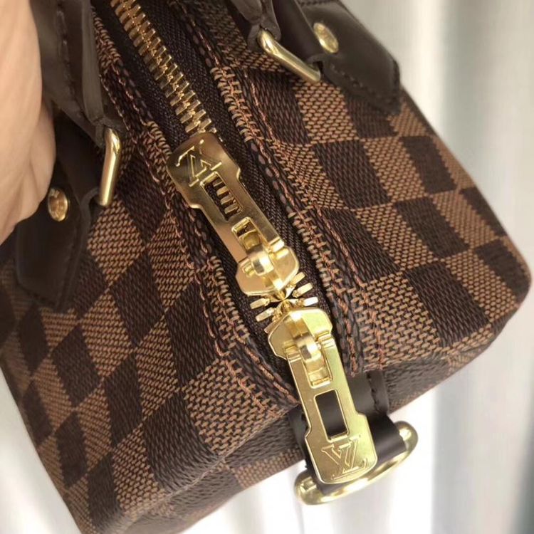 louis vuitton 路易·威登speedy25棋盘格肩带款枕头包