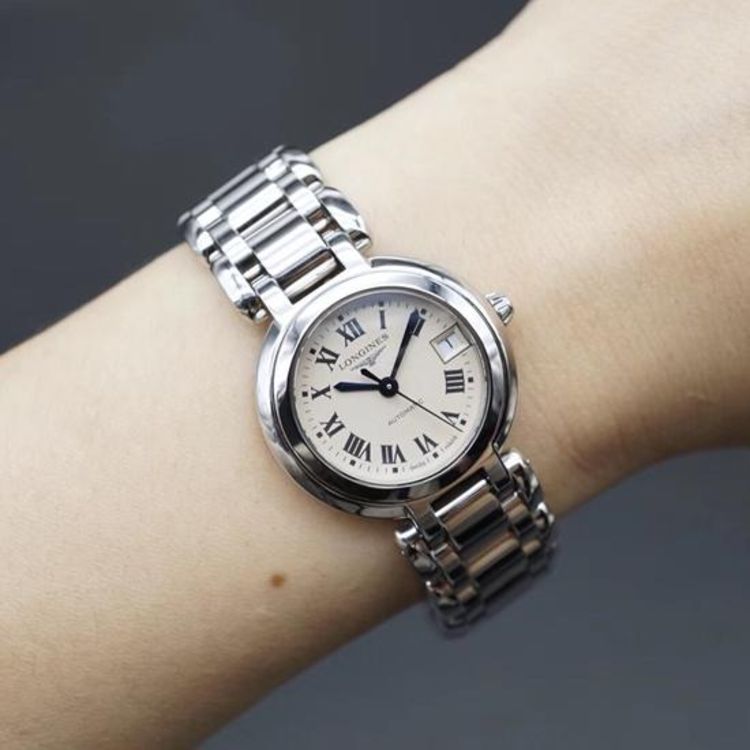 手表 机械表 longines 浪琴心月系列女士腕表 longines 95新 6999