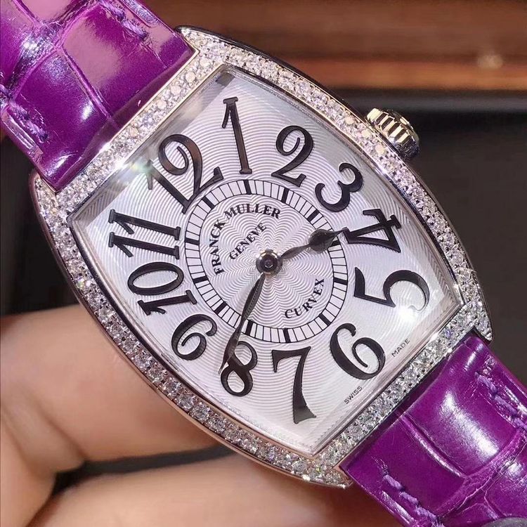 franck muller 法兰克穆勒酒桶型 fm7502后镶钻石英女